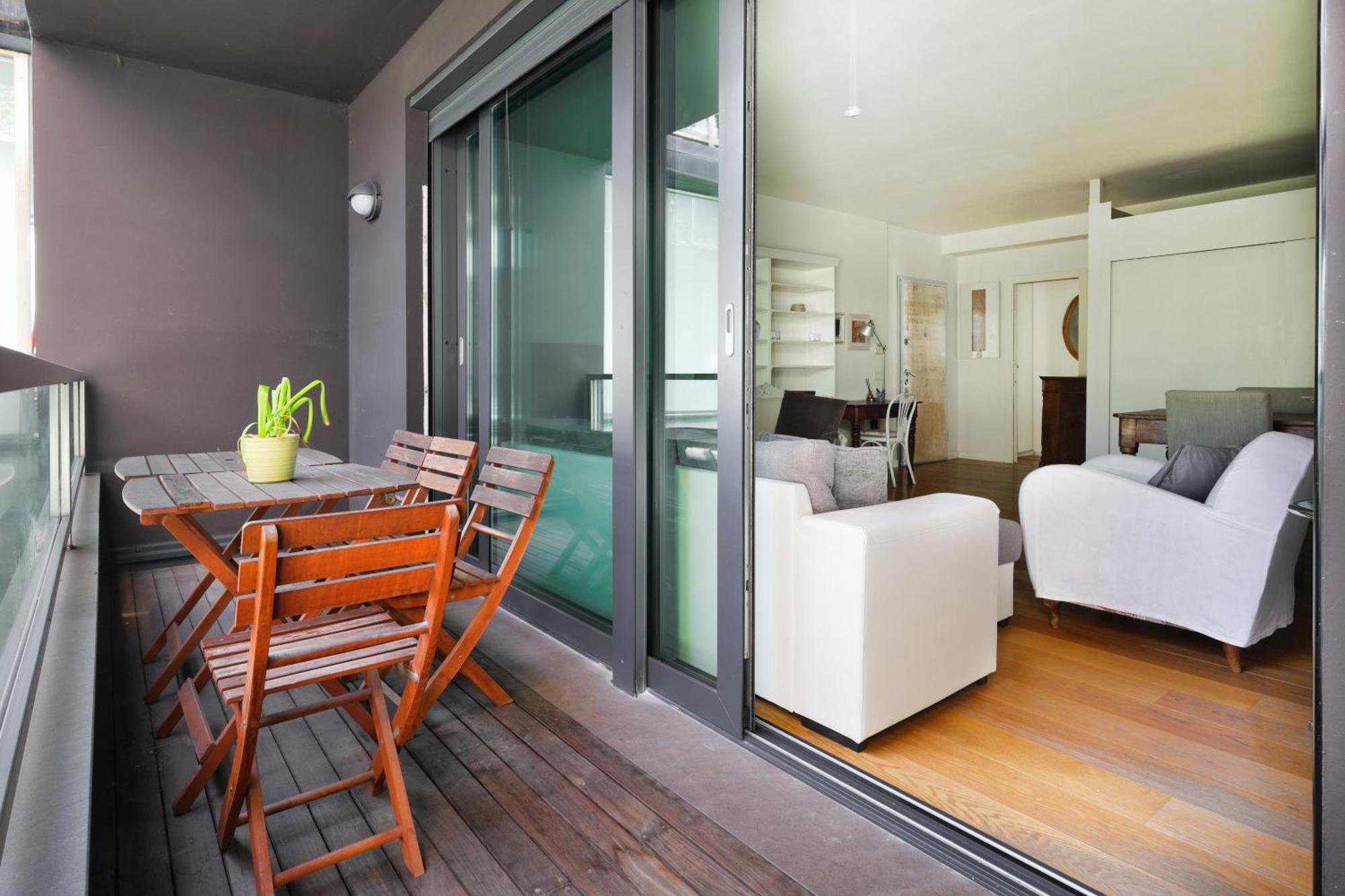 Апартаменти Joivy Delightful Family Flat With Terrace Мілан Екстер'єр фото